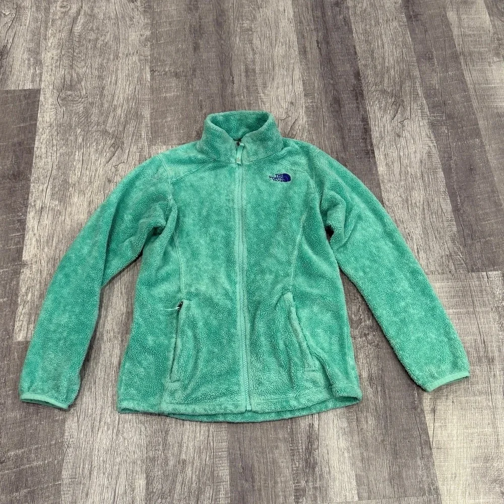 North Face Girls Large Zip Up‎ Fleece Jacket